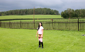 My Sexy Kittens Gallery Th 53544 T 264512 Stables Teenager Horny Caressing Her Hot Nude Body Outside

