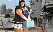 CJ Wright 264676 Xxx BBW Sailor In Vintage Art Porno
