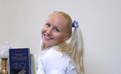 Trixie Swallows Senior Slut 269083 Nice Blonde Trixie Dressed As A Schoolgirl!
