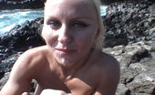 Trixie Swallows Seclusion 269102 Busty Blonde Slut Trixie Blows Cock While On A Hike And Gets Facialed
