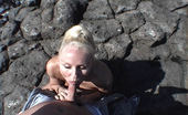 Trixie Swallows Seclusion 269102 Busty Blonde Slut Trixie Blows Cock While On A Hike And Gets Facialed
