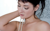 Rylsky Art Karrin Seroti 270000 Karrin Is A Vision Of Loveliness In Thigh Highs And Pearls
