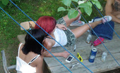 Real GFs Exposed Sunny Spark 270713 Yuki Ans Sunny Giving A Blowjob Yuki And Sunny Are Having Fun With A Dude During A Hot Summer Day In The Backyard.
