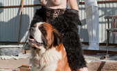 Showy Beauty Ultima Shaggy Friend Cutieposing 272965 Busty Brunette Flashes In The Street And Strips Totally Naked Showing Off Her Amenities.

