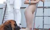 Showy Beauty Ultima Shaggy Friend Cutieposing 272965 Busty Brunette Flashes In The Street And Strips Totally Naked Showing Off Her Amenities.
