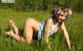 Showy Beauty Lisa Flowering Amazinggirl 272989 Alluring Cutie Wearing A Garland Of Flowers Shows Off Her Most Intimate Parts In The Field.
