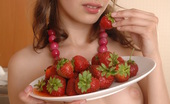 Showy Beauty Monica Strawberry Girl Sweet Strawberries 273365 Food Just Like Sex Can Bring Satisfaction And This Lovely Sweetheart Know It. Fresh Body In Horny Outlook, Amazingly Hot Babe.
