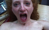Sweet Auditions 273614 Red Head Gets Her Holes Stretched Open
