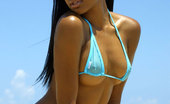 Beach Model Extreme Thongs 274561 Black Thong Girl
