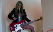Leony Aprill 275565 A Horny Guitar Playing Sweetie Enjoys Pleasuring Herself

