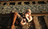 Kelly Madison Off The Rails 277190 Some People Just Have A One Track Mind, But I Think It'S Totally Off The Rails To Be Treated This Way By A Mad Man!
