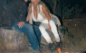 Kelly Madison Camp Tittywhombus 277223 Kelly And Ryan Enjoy The Outdoors And Go Camping, The Fire Gets Kelly All Hot And Bothered
