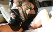 Kelly Madison Book Smart And Cock Friendly 277229 Kelly Lounges In A See Thru Black Top And Reads A Book And Licks Some Dick.
