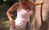 Kelsey XXX 277620 Blonde Cock Tease Posing In The Great Outdoors
