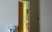 UK Flashers 277692 Voyeur Cam Spying Slim Slut Taking A Shower
