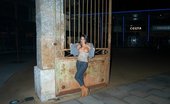 UK Flashers 277709 Stunning UK Brunette Shows Her Tits On Different Public Places
