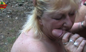 Outdoor Mature 280523 Blonde Chubby Mature Slut Having Sex In The Woods
