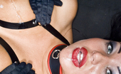 Harmony Vision Angelica Heart Fat Lips Sexy Girl In Leather Gets Pleasure Balls And Cock
