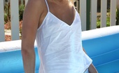 TNV Girls Amber Kiddie Pool 284414 Our Spectacular Beauty Amber Looking Truly Amazing Posing In A Kiddie Pool.

