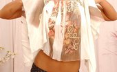 Sasha Von Sasha In White Dress 284556 Cute Sasha Takes Off Her Sexy White Bikini And Masturbates On Bed
