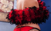 Charley Chase Burlesque Charley Chase 286519 Charley Wears A Red Corset And Stockings
