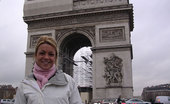 Shelby Bell 286608 Cheerful Blonde Shelby Bell Posing In The Streets Of Paris
