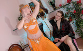Boys Love Matures Silvia & Mike 287398 Randy Mom Putting On Her Belly Dancer Attire Going For A Lap Dance Instead
