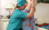 Boys Love Matures Silvia & Pete 287467 Skilful Mature Chick Going In For Medical Examination By Well-Hung Doctor
