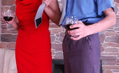 Boys Love Matures Helena & Philip 287648 Dressed-Up Mature Chick Having Enough Time For Steamy Suck-N-Fuck Action
