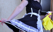 Boys Love Matures Rita & Bobbie 288004 Pretty Mature French Maid Pretends To Hurt Her Ankle To Seduce Her Master
