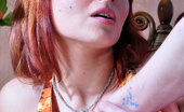 Boys Love Matures Marianne & Steve 288043 Fiery Mature Redhead Parts Her Stockinged Legs And Munches On A Boyish Cock
