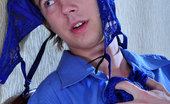 Boys Love Matures Flo & Benjamin 288080 Lustful Chubby Mommy In Royal Blue Lingerie Seducing A Next-Door Boy
