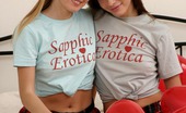 Sapphic Erotica Angelique And Jewel8 Petite Teens Pleasuring Each Other With Tongues And Toys
