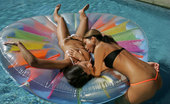 Sapphic Erotica Nina And Jackie4 292381 Poolside Beauties Lick And Fist Moist Pussies And Assholes
