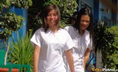 Trike Patrol Joanna And Joy - Set 2 - Photos 297275 Two Sexy Filipina Nurses Give Special Care To Lucky Tourist
