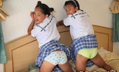Trike Patrol Sally And Nica - Set 1 - Photo 297367 Two Cute Young Filipina Schoolgirls Strip Naked To Show Pussy
