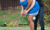 BBW Pickup 298386 Hot Black BBW Seduced Golf Coach
