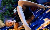 Lily Wow 299014 Hot MILF Legs In Fishnet Pantyhose
