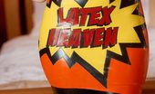 Latex Heaven 299432 Leanne Orange Dress
