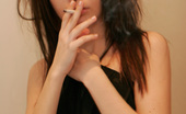 Kaira 18 Smoking 299883 Gorgeous 18yo Teen Smokes Cigarette In A Very Sexy Way
