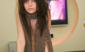 Kaira 18 Scarf 299921 Nude Skinny Teen Kaira Posing In Her Long Scarf
