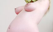 Preggo Tegan 44 Green Stripes Pics 301202 Tegan Enjoys Long Pink Dildo Hot Preggo Tegan Is Enjoying Entertaining Herself With A Long Pink Dildo