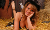 Pantyhose Angel 303523 Sunny As Sexy Cowgirl In Pantyhose And Chaps
