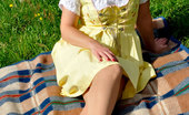 Pantyhose Angel 303637 Bavarian Girl In A Wiesn Dirndl And Pantyhose
