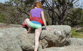 Girls Out West Damiana Upskirt 303900 Wearing A Little Tartan Skirt And Tight T-Shirt, Damiana Is Popping Her Breasts Out The Top Of Her Toy, And Pulling Her Skirt Up, Showing Us All Her Goodies As She Gets Revved Up For Some Serious Penetration With A Giant Plastic Penis!