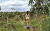 Girls Out West Thistles Lia 303926 In The Wild, Amongst The Thistles, English Rose Lia Is Loving The Lifestyle In Australia. Lia'S Breasts Are Sublime - The Way They Drop And Skip Up At The Tip - Just Like A Ski Jump! Her Skin Is Pale And Pure.