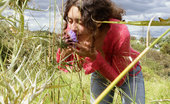 Girls Out West Thistles Lia 303926 In The Wild, Amongst The Thistles, English Rose Lia Is Loving The Lifestyle In Australia. Lia'S Breasts Are Sublime - The Way They Drop And Skip Up At The Tip - Just Like A Ski Jump! Her Skin Is Pale And Pure.