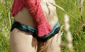 Girls Out West Thistles Lia 303926 In The Wild, Amongst The Thistles, English Rose Lia Is Loving The Lifestyle In Australia. Lia'S Breasts Are Sublime - The Way They Drop And Skip Up At The Tip - Just Like A Ski Jump! Her Skin Is Pale And Pure.