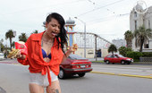 Girls Out West Quinn Junk Food 303944 Quinn Loves Greasy Hamburgers, Salty Fries And Light Retro Panties. Wandering The Streets Aimlessly With A Handful Of Burger, She'S Looking For A Place To Get Down And Masturbate!