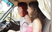 Girls Out West Campervan Lia And Sofia 304067 Hairy Girls On A Roadtrip, Pull Over Their Campervan On A Dirt Road, Jump Out, And Fuck In The Natural Australian Bush. Nice Thick Curly Pubes Get Moist As Their Cunts Drip With Juices.